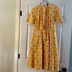 Yellow Boden Dress, size 4